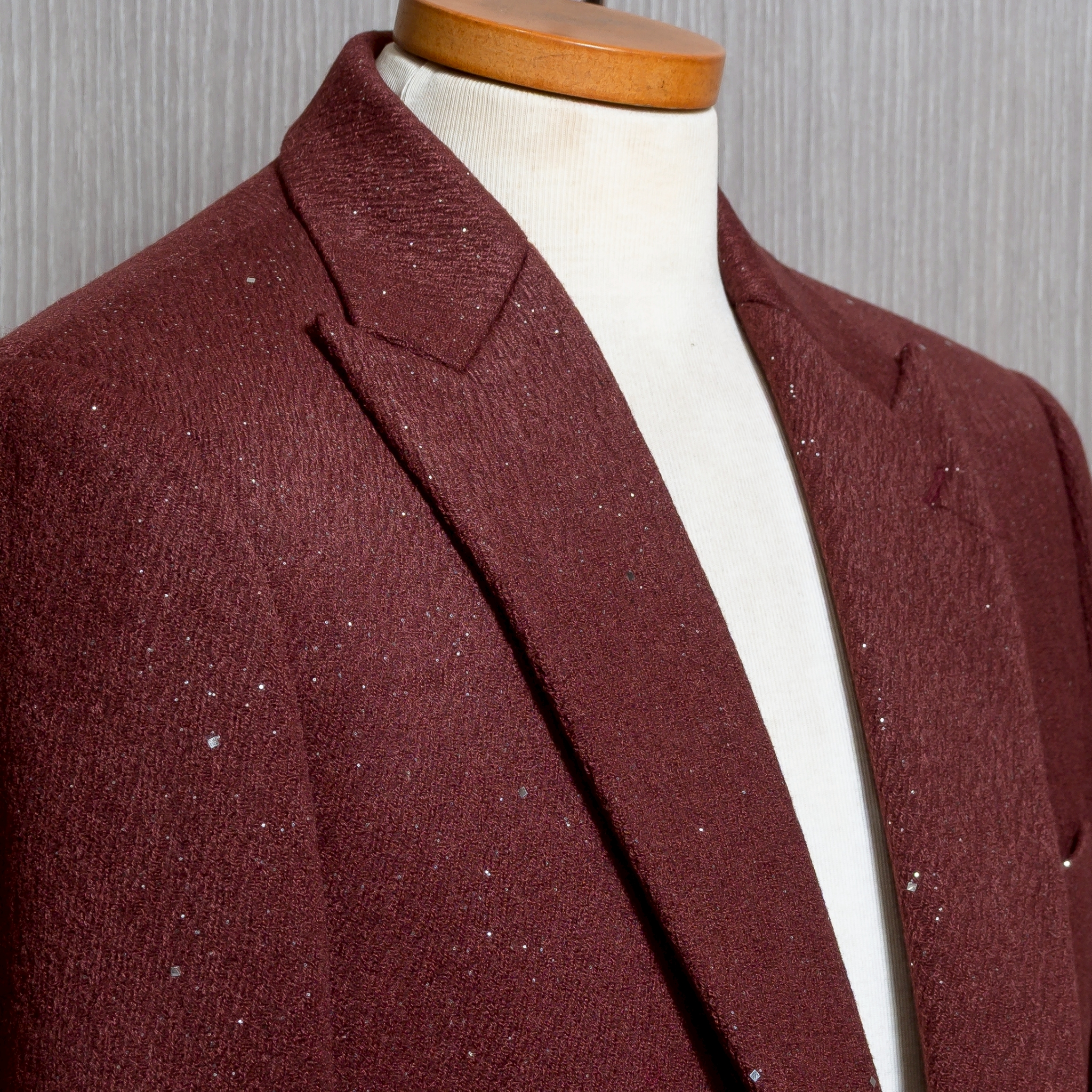 バーガンディラメシングルジャケット