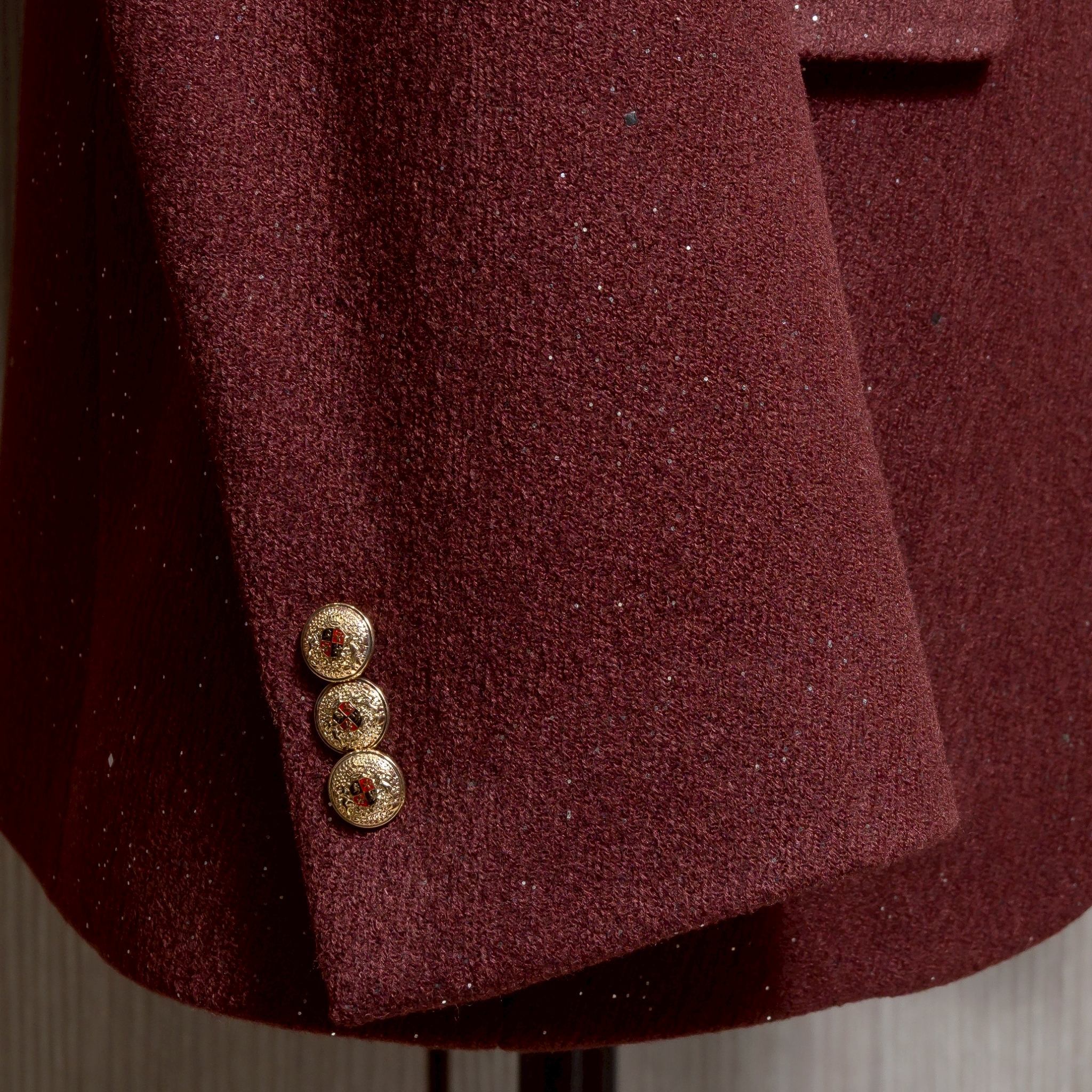 バーガンディラメシングルジャケット