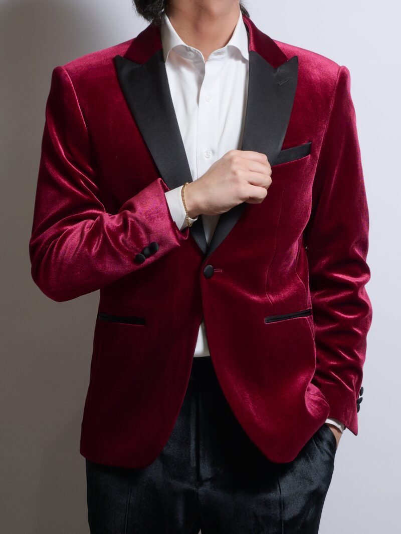 レッドベロア ジャケット