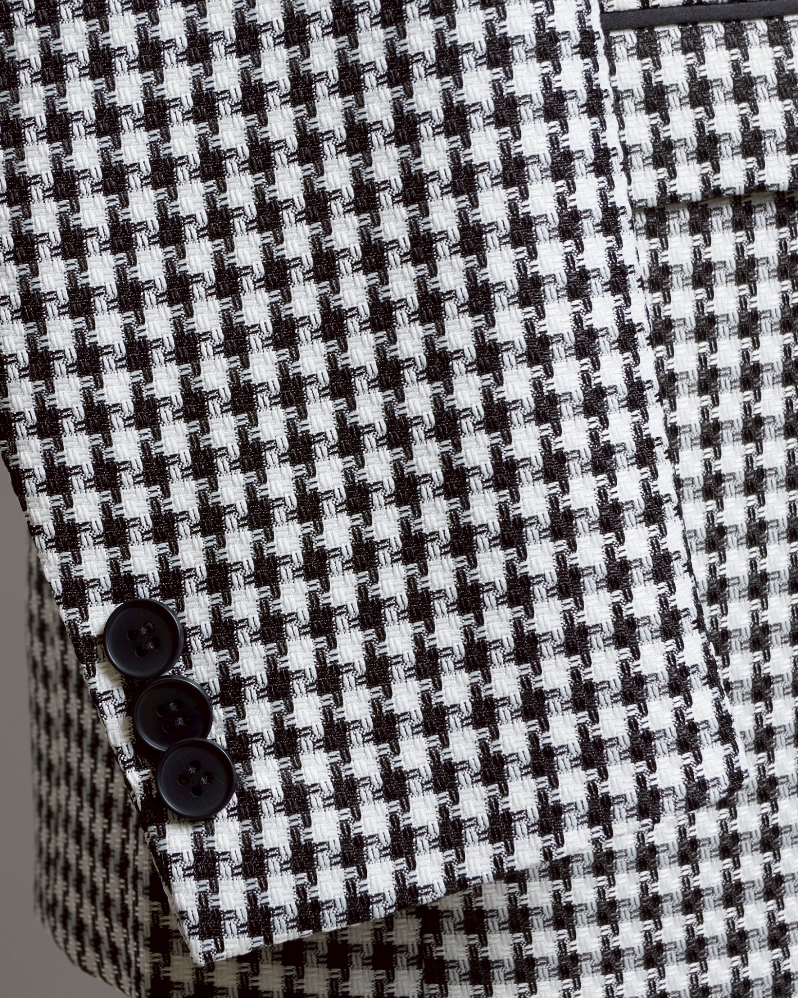 モノトーン千鳥格子 シングルタキシード - 画像 (5)