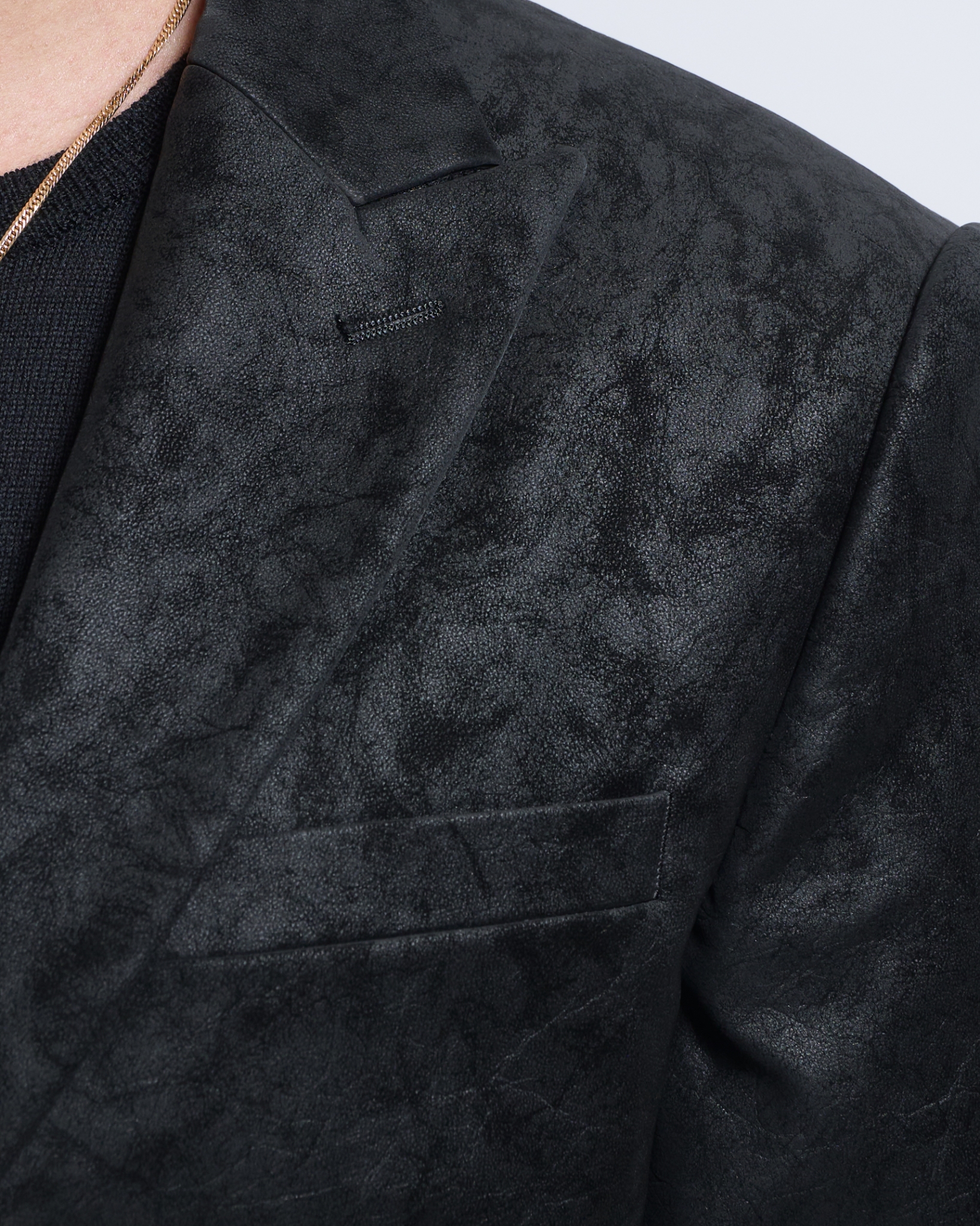 マットレザータッチ シングルジャケット - 画像 (7)